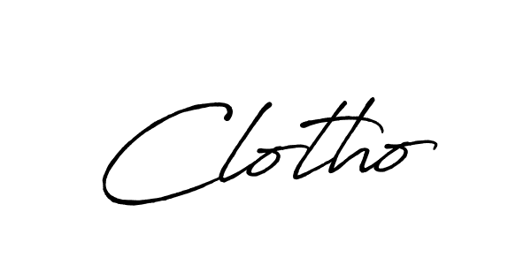 You should practise on your own different ways (Antro_Vectra_Bolder) to write your name (Clotho) in signature. don't let someone else do it for you. Clotho signature style 7 images and pictures png