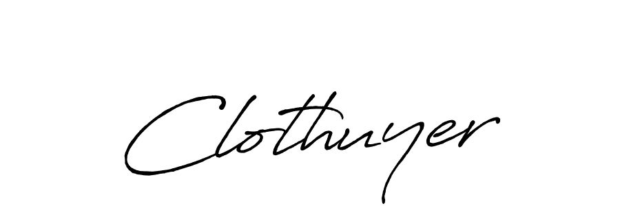 The best way (Antro_Vectra_Bolder) to make a short signature is to pick only two or three words in your name. The name Clothuyer include a total of six letters. For converting this name. Clothuyer signature style 7 images and pictures png