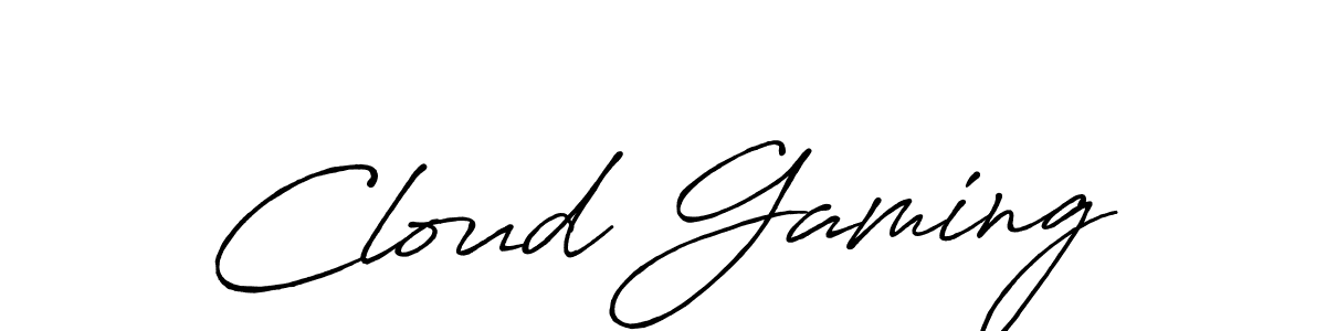 The best way (Antro_Vectra_Bolder) to make a short signature is to pick only two or three words in your name. The name Cloud Gaming include a total of six letters. For converting this name. Cloud Gaming signature style 7 images and pictures png
