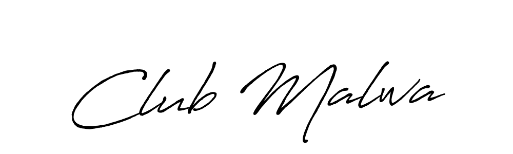 The best way (Antro_Vectra_Bolder) to make a short signature is to pick only two or three words in your name. The name Club Malwa include a total of six letters. For converting this name. Club Malwa signature style 7 images and pictures png