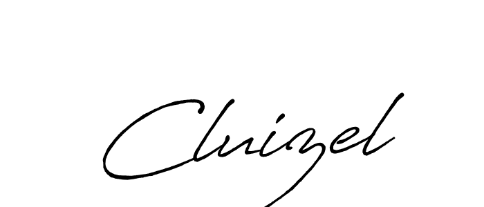 Use a signature maker to create a handwritten signature online. With this signature software, you can design (Antro_Vectra_Bolder) your own signature for name Cluizel. Cluizel signature style 7 images and pictures png