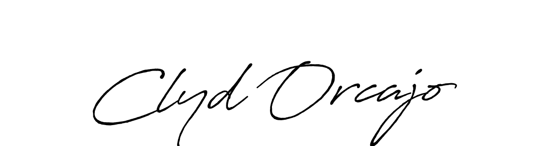 Make a beautiful signature design for name Clyd Orcajo. With this signature (Antro_Vectra_Bolder) style, you can create a handwritten signature for free. Clyd Orcajo signature style 7 images and pictures png