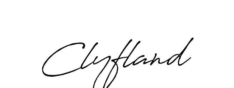It looks lik you need a new signature style for name Clyfland. Design unique handwritten (Antro_Vectra_Bolder) signature with our free signature maker in just a few clicks. Clyfland signature style 7 images and pictures png