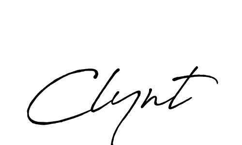 Make a beautiful signature design for name Clynt. Use this online signature maker to create a handwritten signature for free. Clynt signature style 7 images and pictures png