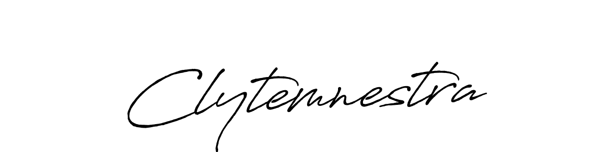 Use a signature maker to create a handwritten signature online. With this signature software, you can design (Antro_Vectra_Bolder) your own signature for name Clytemnestra. Clytemnestra signature style 7 images and pictures png