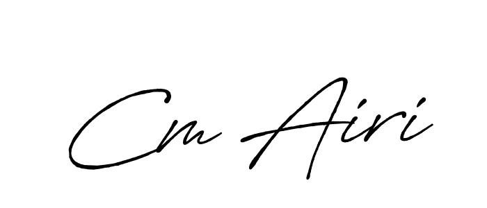 Make a short Cm Airi signature style. Manage your documents anywhere anytime using Antro_Vectra_Bolder. Create and add eSignatures, submit forms, share and send files easily. Cm Airi signature style 7 images and pictures png