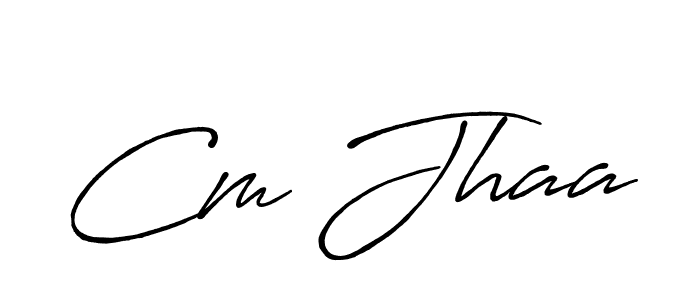 Make a short Cm Jhaa signature style. Manage your documents anywhere anytime using Antro_Vectra_Bolder. Create and add eSignatures, submit forms, share and send files easily. Cm Jhaa signature style 7 images and pictures png