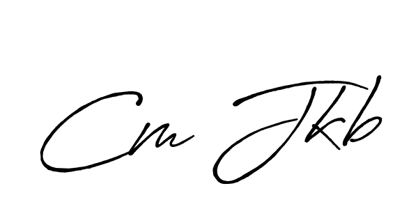 You can use this online signature creator to create a handwritten signature for the name Cm Jkb. This is the best online autograph maker. Cm Jkb signature style 7 images and pictures png