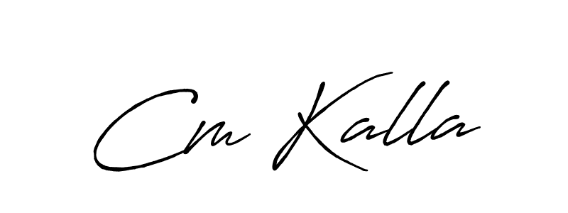 Check out images of Autograph of Cm Kalla name. Actor Cm Kalla Signature Style. Antro_Vectra_Bolder is a professional sign style online. Cm Kalla signature style 7 images and pictures png