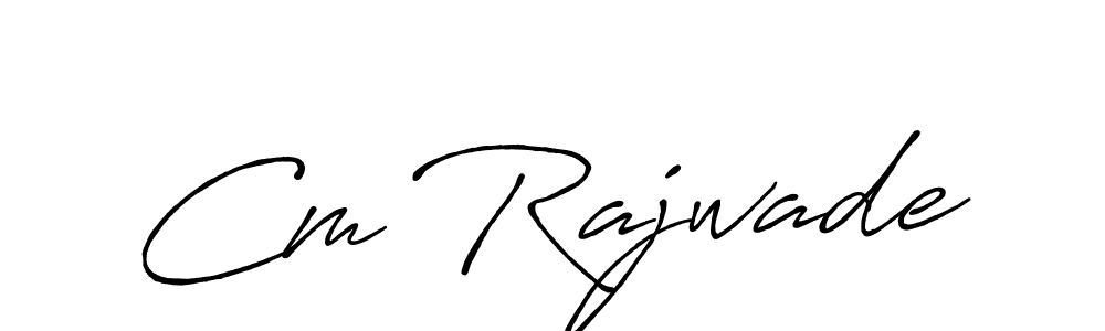 You can use this online signature creator to create a handwritten signature for the name Cm Rajwade. This is the best online autograph maker. Cm Rajwade signature style 7 images and pictures png