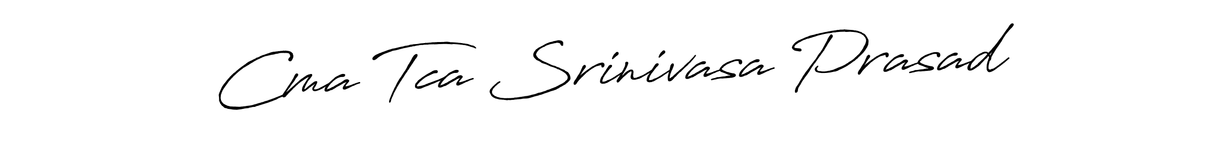 Also we have Cma Tca Srinivasa Prasad name is the best signature style. Create professional handwritten signature collection using Antro_Vectra_Bolder autograph style. Cma Tca Srinivasa Prasad signature style 7 images and pictures png