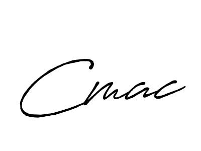 How to make Cmac name signature. Use Antro_Vectra_Bolder style for creating short signs online. This is the latest handwritten sign. Cmac signature style 7 images and pictures png