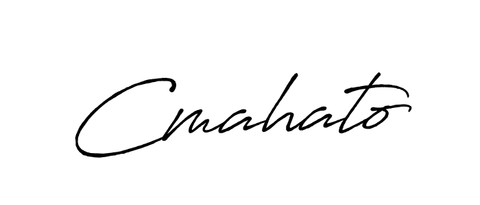 It looks lik you need a new signature style for name Cmahato. Design unique handwritten (Antro_Vectra_Bolder) signature with our free signature maker in just a few clicks. Cmahato signature style 7 images and pictures png