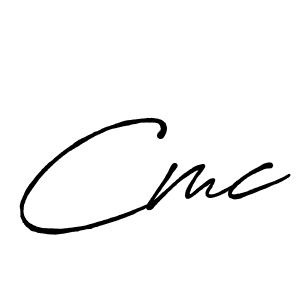 Best and Professional Signature Style for Cmc. Antro_Vectra_Bolder Best Signature Style Collection. Cmc signature style 7 images and pictures png