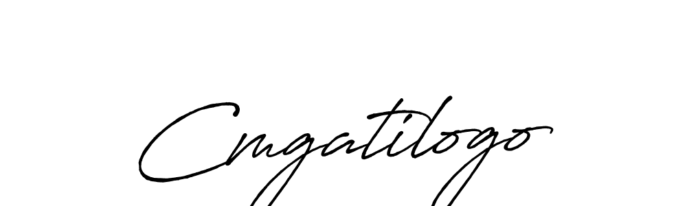 Use a signature maker to create a handwritten signature online. With this signature software, you can design (Antro_Vectra_Bolder) your own signature for name Cmgatilogo. Cmgatilogo signature style 7 images and pictures png