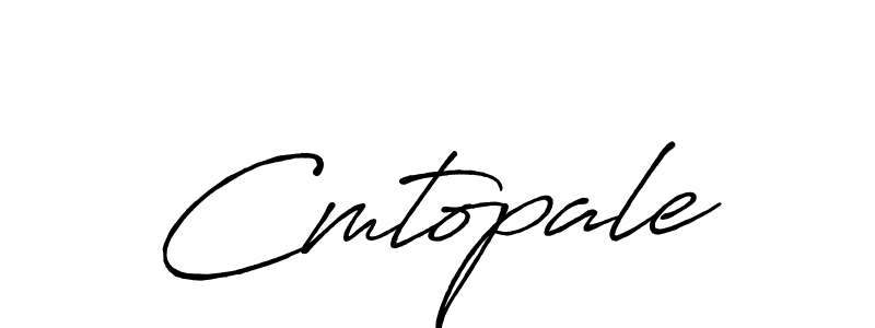 Use a signature maker to create a handwritten signature online. With this signature software, you can design (Antro_Vectra_Bolder) your own signature for name Cmtopale. Cmtopale signature style 7 images and pictures png