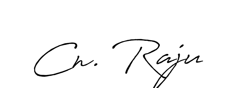 Also You can easily find your signature by using the search form. We will create Cn. Raju name handwritten signature images for you free of cost using Antro_Vectra_Bolder sign style. Cn. Raju signature style 7 images and pictures png