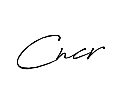 if you are searching for the best signature style for your name Cncr. so please give up your signature search. here we have designed multiple signature styles  using Antro_Vectra_Bolder. Cncr signature style 7 images and pictures png
