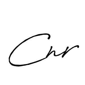 Make a beautiful signature design for name Cnr. With this signature (Antro_Vectra_Bolder) style, you can create a handwritten signature for free. Cnr signature style 7 images and pictures png