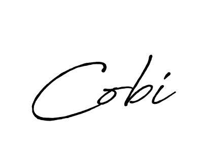 Best and Professional Signature Style for Cobi. Antro_Vectra_Bolder Best Signature Style Collection. Cobi signature style 7 images and pictures png