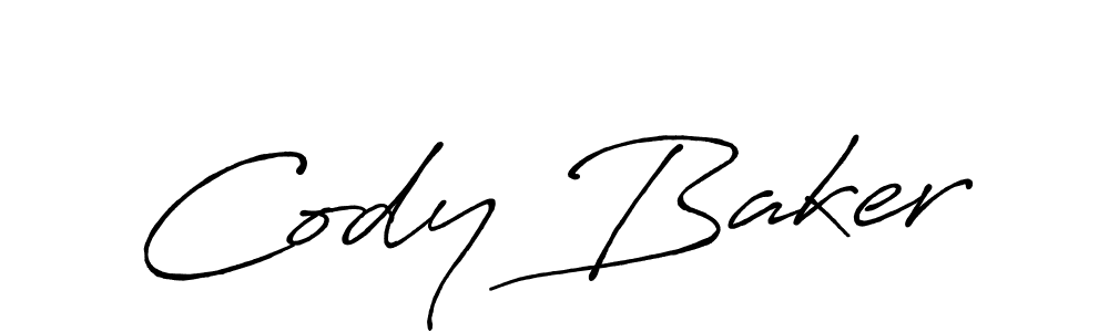 It looks lik you need a new signature style for name Cody Baker. Design unique handwritten (Antro_Vectra_Bolder) signature with our free signature maker in just a few clicks. Cody Baker signature style 7 images and pictures png