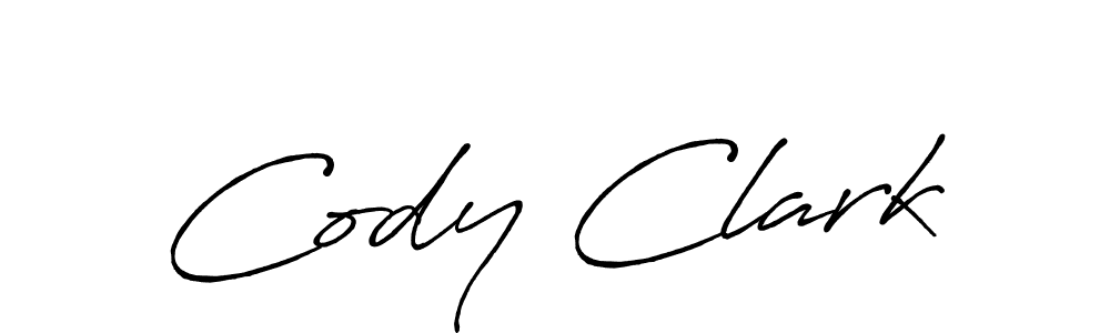 How to make Cody Clark signature? Antro_Vectra_Bolder is a professional autograph style. Create handwritten signature for Cody Clark name. Cody Clark signature style 7 images and pictures png