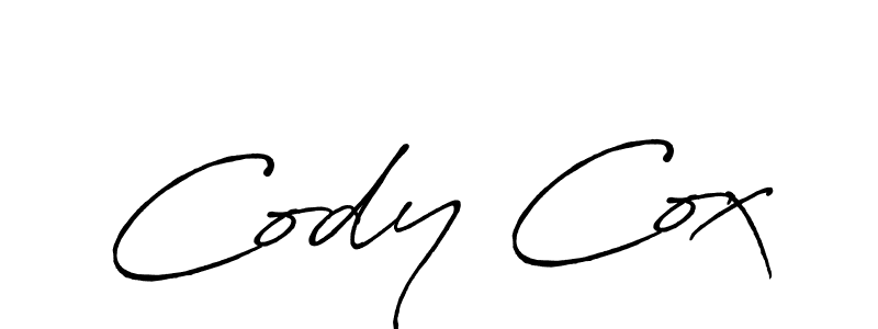 Antro_Vectra_Bolder is a professional signature style that is perfect for those who want to add a touch of class to their signature. It is also a great choice for those who want to make their signature more unique. Get Cody Cox name to fancy signature for free. Cody Cox signature style 7 images and pictures png