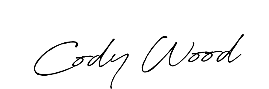 It looks lik you need a new signature style for name Cody Wood. Design unique handwritten (Antro_Vectra_Bolder) signature with our free signature maker in just a few clicks. Cody Wood signature style 7 images and pictures png