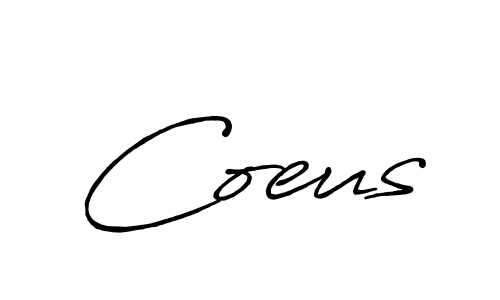 Also You can easily find your signature by using the search form. We will create Coeus name handwritten signature images for you free of cost using Antro_Vectra_Bolder sign style. Coeus signature style 7 images and pictures png