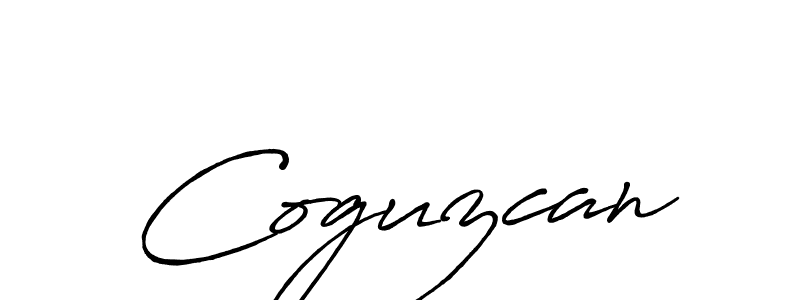 How to make Coguzcan signature? Antro_Vectra_Bolder is a professional autograph style. Create handwritten signature for Coguzcan name. Coguzcan signature style 7 images and pictures png