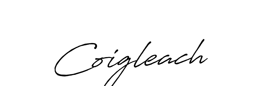 Make a short Coigleach signature style. Manage your documents anywhere anytime using Antro_Vectra_Bolder. Create and add eSignatures, submit forms, share and send files easily. Coigleach signature style 7 images and pictures png