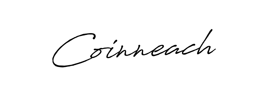 Also we have Coinneach name is the best signature style. Create professional handwritten signature collection using Antro_Vectra_Bolder autograph style. Coinneach signature style 7 images and pictures png