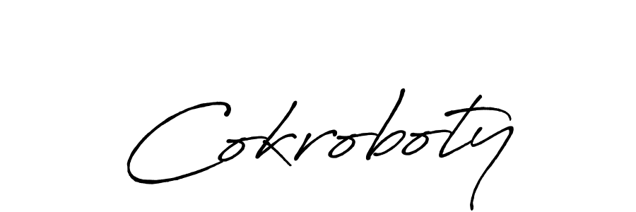 if you are searching for the best signature style for your name Cokroboty. so please give up your signature search. here we have designed multiple signature styles  using Antro_Vectra_Bolder. Cokroboty signature style 7 images and pictures png