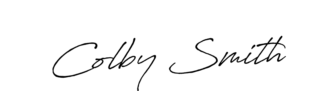 Make a beautiful signature design for name Colby Smith. Use this online signature maker to create a handwritten signature for free. Colby Smith signature style 7 images and pictures png
