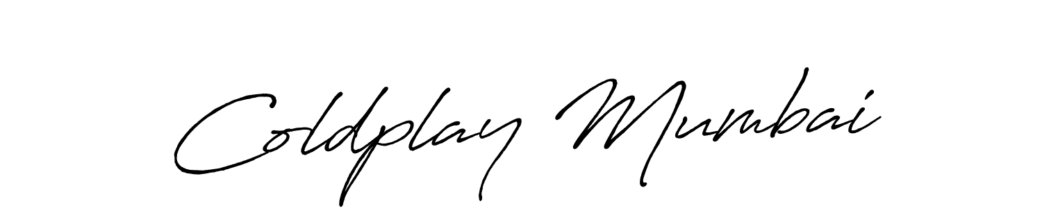It looks lik you need a new signature style for name Coldplay Mumbai. Design unique handwritten (Antro_Vectra_Bolder) signature with our free signature maker in just a few clicks. Coldplay Mumbai signature style 7 images and pictures png