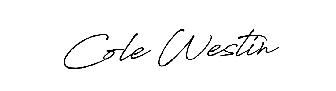 Similarly Antro_Vectra_Bolder is the best handwritten signature design. Signature creator online .You can use it as an online autograph creator for name Cole Westin. Cole Westin signature style 7 images and pictures png
