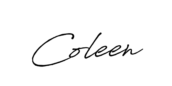 Similarly Antro_Vectra_Bolder is the best handwritten signature design. Signature creator online .You can use it as an online autograph creator for name Coleen. Coleen signature style 7 images and pictures png