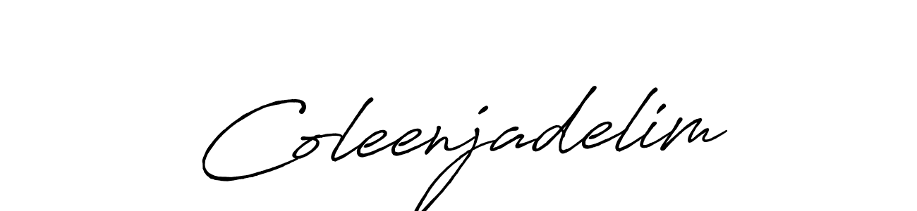 This is the best signature style for the Coleenjadelim name. Also you like these signature font (Antro_Vectra_Bolder). Mix name signature. Coleenjadelim signature style 7 images and pictures png