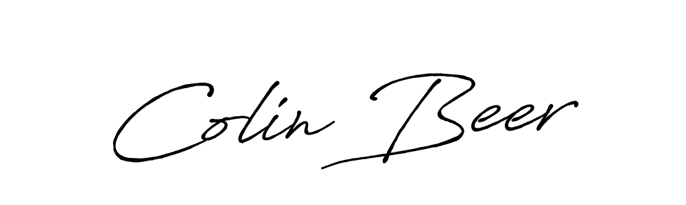 Antro_Vectra_Bolder is a professional signature style that is perfect for those who want to add a touch of class to their signature. It is also a great choice for those who want to make their signature more unique. Get Colin Beer name to fancy signature for free. Colin Beer signature style 7 images and pictures png