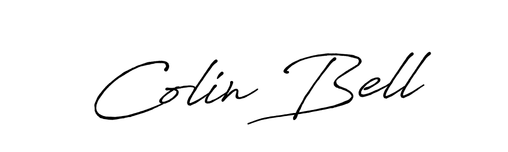 How to make Colin Bell name signature. Use Antro_Vectra_Bolder style for creating short signs online. This is the latest handwritten sign. Colin Bell signature style 7 images and pictures png