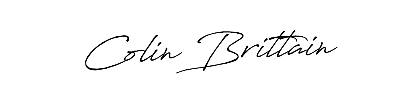 Also You can easily find your signature by using the search form. We will create Colin Brittain name handwritten signature images for you free of cost using Antro_Vectra_Bolder sign style. Colin Brittain signature style 7 images and pictures png