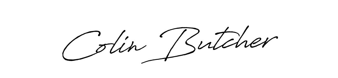 Also You can easily find your signature by using the search form. We will create Colin Butcher name handwritten signature images for you free of cost using Antro_Vectra_Bolder sign style. Colin Butcher signature style 7 images and pictures png