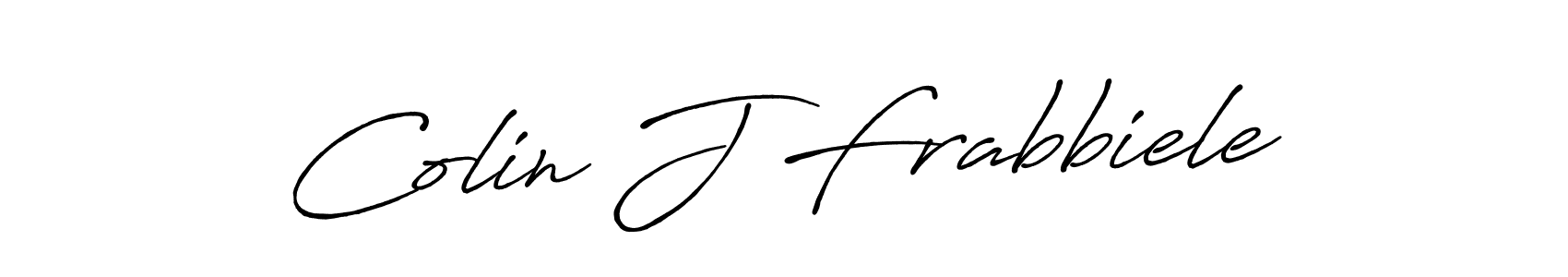 Best and Professional Signature Style for Colin J Frabbiele. Antro_Vectra_Bolder Best Signature Style Collection. Colin J Frabbiele signature style 7 images and pictures png