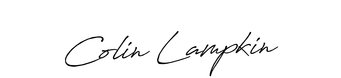 Similarly Antro_Vectra_Bolder is the best handwritten signature design. Signature creator online .You can use it as an online autograph creator for name Colin Lampkin. Colin Lampkin signature style 7 images and pictures png