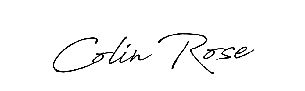 It looks lik you need a new signature style for name Colin Rose. Design unique handwritten (Antro_Vectra_Bolder) signature with our free signature maker in just a few clicks. Colin Rose signature style 7 images and pictures png