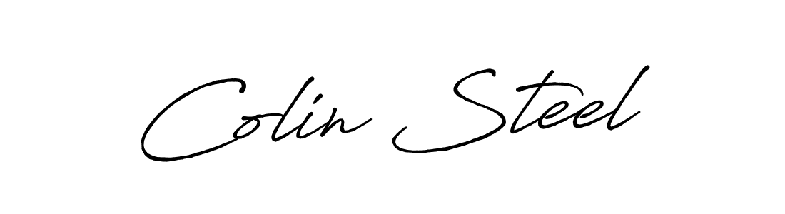 Also You can easily find your signature by using the search form. We will create Colin Steel name handwritten signature images for you free of cost using Antro_Vectra_Bolder sign style. Colin Steel signature style 7 images and pictures png