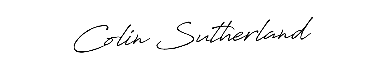 The best way (Antro_Vectra_Bolder) to make a short signature is to pick only two or three words in your name. The name Colin Sutherland include a total of six letters. For converting this name. Colin Sutherland signature style 7 images and pictures png