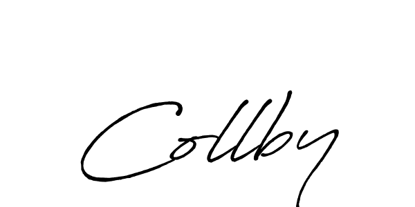 Once you've used our free online signature maker to create your best signature Antro_Vectra_Bolder style, it's time to enjoy all of the benefits that Collby name signing documents. Collby signature style 7 images and pictures png