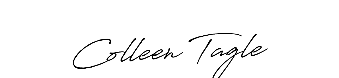 How to make Colleen Tagle signature? Antro_Vectra_Bolder is a professional autograph style. Create handwritten signature for Colleen Tagle name. Colleen Tagle signature style 7 images and pictures png