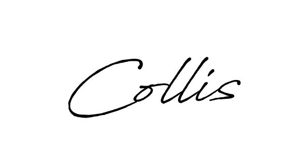 Design your own signature with our free online signature maker. With this signature software, you can create a handwritten (Antro_Vectra_Bolder) signature for name Collis. Collis signature style 7 images and pictures png